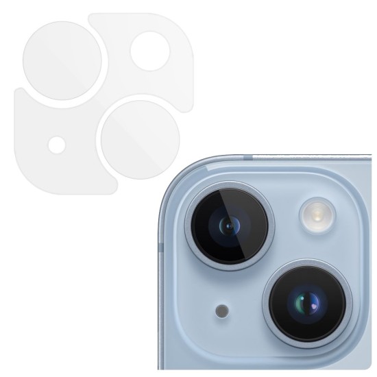 Set 3 folii SILKASE pentru Apple iPhone 14, protectie camera foto,silicon  regenerabil (iPhone 14, C0307) by www.silkase.ro