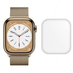 SILKASE Set 3 Folii Silicon Regenerabil Full-display Apple Watch 42/41/40/38mm (Seria 11/9/8/SE), Mat