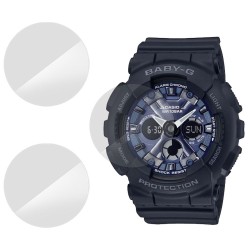 SILKASE Set 3 Folii Silicon Regenerabil Full-display Casio BA-130-1A2, Lucios
