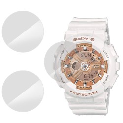 SILKASE Set 3 Folii Silicon Regenerabil Full-display Casio BA-110-7A1, Lucios