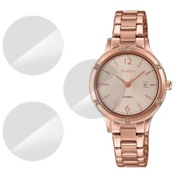 SILKASE Set 3 Folii Silicon Regenerabil Full-display Casio SHE-4533PG-4A, Lucios