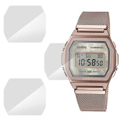SILKASE Set 3 Folii Silicon Regenerabil Full-display Casio A1000MCG-9, Lucios