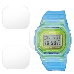 SILKASE Set 3 Folii Silicon Regenerabil Full-display Casio DW-5600LS-2, Mat