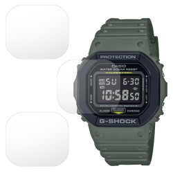SILKASE Set 3 Folii Silicon Regenerabil Full-display Casio DW-5610SU-3, Mat