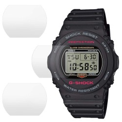 SILKASE Set 3 Folii Silicon Regenerabil Full-display Casio DW-5750E-1, Mat