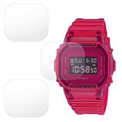 SILKASE Set 3 Folii Silicon Regenerabil Full-display Casio DW-5600SB-4, Mat