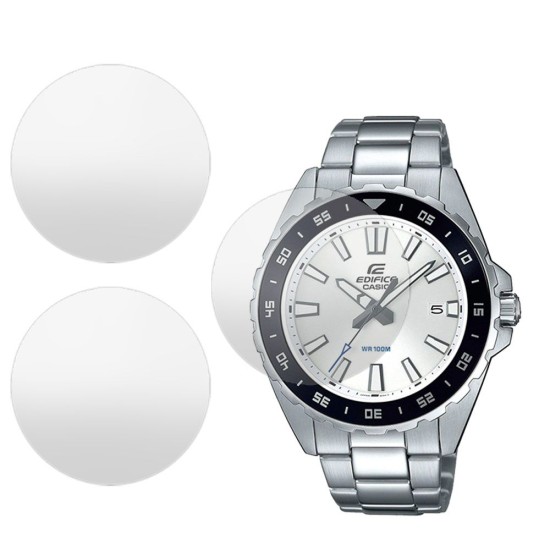 Set 3 folii mate SILKASE Casio EFV-130D-1A, silicon, regenerabil, Full-display (SILKASE, Folie silicon smartwatch mate) by www.silkase.ro SILKASE Set 3 Folii Silicon Regenerabil Full-display Casio EFV-130D-1A, Mat (Folie silicon smartwatch mate, W0299) by www.silkase.ro
