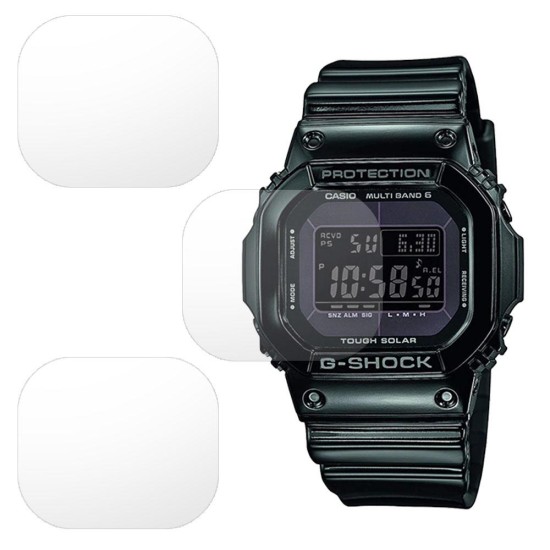 Set 3 folii mate SILKASE Casio GW-M5610BB-1, silicon, regenerabil, Full-display (SILKASE, Folie silicon smartwatch mate) by www.silkase.ro SILKASE Set 3 Folii Silicon Regenerabil Full-display Casio GW-M5610BB-1, Mat (Folie silicon smartwatch mate, W0313) by www.silkase.ro