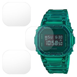 SILKASE Set 3 Folii Silicon Regenerabil Full-display Casio DW-5600SB-3, Mat