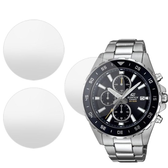 Set 3 folii mate SILKASE Casio EFR-568D-1A, silicon, regenerabil, Full-display (SILKASE, Folie silicon smartwatch mate) by www.silkase.ro SILKASE Set 3 Folii Silicon Regenerabil Full-display Casio EFR-568D-1A, Mat (Folie silicon smartwatch mate, W0318) by www.silkase.ro
