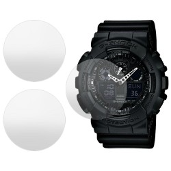SILKASE Set 3 Folii Silicon Regenerabil Full-display Casio GA-100-1A1, Mat