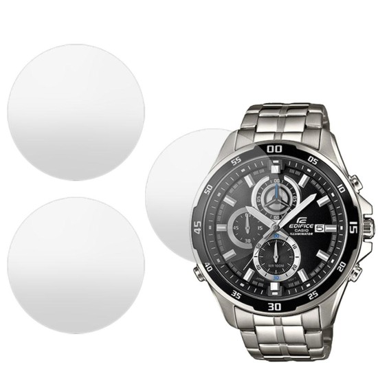 Set 3 folii mate SILKASE Casio EFR-547D-1A, silicon, regenerabil, Full-display (SILKASE, Folie silicon smartwatch mate) by www.silkase.ro SILKASE Set 3 Folii Silicon Regenerabil Full-display Casio EFR-547D-1A, Mat (Folie silicon smartwatch mate, W0325) by www.silkase.ro