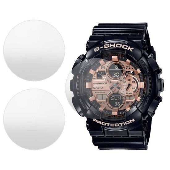 Set 3 folii mate SILKASE Casio GA-140GB-1A2, silicon, regenerabil, Full-display (SILKASE, Folie silicon smartwatch mate) by www.silkase.ro SILKASE Set 3 Folii Silicon Regenerabil Full-display Casio GA-140GB-1A2, Mat (Folie silicon smartwatch mate, W0333) by www.silkase.ro