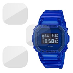 SILKASE Set 3 Folii Silicon Regenerabil Full-display Casio DW-5600SB-2, Lucios