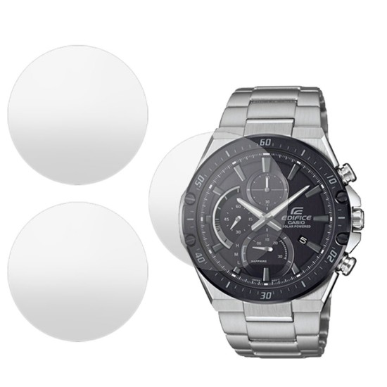 Set 3 folii mate SILKASE Casio EFS-S560DB-1A, silicon, regenerabil, Full-display (SILKASE, Folie silicon smartwatch mate) by www.silkase.ro SILKASE Set 3 Folii Silicon Regenerabil Full-display Casio EFS-S560DB-1A (39mm), Mat (Folie silicon smartwatch mate, W0345) by www.silkase.ro