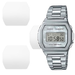 SILKASE Set 3 Folii Silicon Regenerabil Full-display Casio A1000D-7 (30mm), Mat