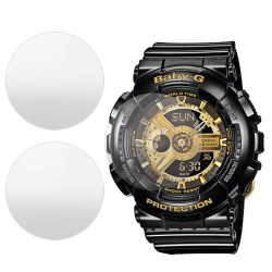 SILKASE Set 3 Folii Silicon Regenerabil Full-display Casio BA-110-1A (32mm), Mat