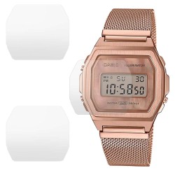 SILKASE Set 3 Folii Silicon Regenerabil Full-display Casio A1000MPG-9 (30mm), Mat SILKASE Set 3 Folii Silicon Regenerabil Full-display Casio A1000MPG-9 (30mm), Mat