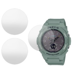 SILKASE Set 3 Folii Silicon Regenerabil Full-display Casio BGA-260-3A (32mm), Mat SILKASE Set 3 Folii Silicon Regenerabil Full-display Casio BGA-260-3A (32mm), Mat