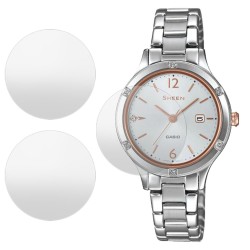 SILKASE Set 3 Folii Silicon Regenerabil Full-display Casio SHE-4533D-7AU (30mm), Mat