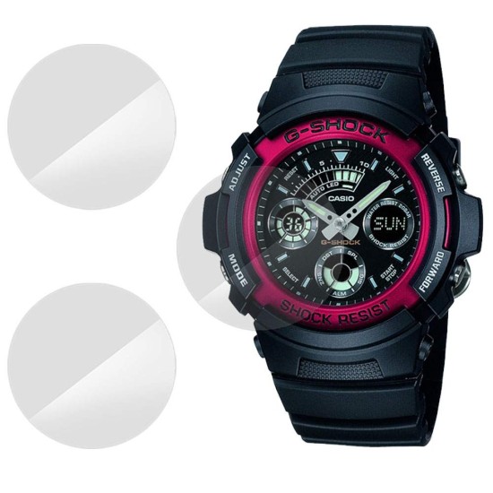 Set 3 folii SILKASE Casio AW-591-4A, silicon, regenerabil, Full-display (SILKASE, Folie Silicon Smartwatch) by www.silkase.ro SILKASE Set 3 Folii Silicon Regenerabil Full-display Casio AW-591-4A, Lucios (Folie Silicon Smartwatch, W0166) by www.silkase.ro