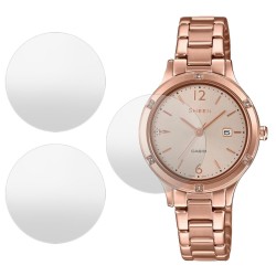 SILKASE Set 3 Folii Silicon Regenerabil Full-display Casio SHE-4533PG-4A (30mm), Mat