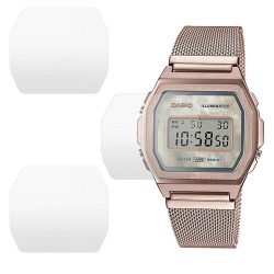 SILKASE Set 3 Folii Silicon Regenerabil Full-display Casio A1000MCG-9 (30mm), Mat SILKASE Set 3 Folii Silicon Regenerabil Full-display Casio A1000MCG-9 (30mm), Mat
