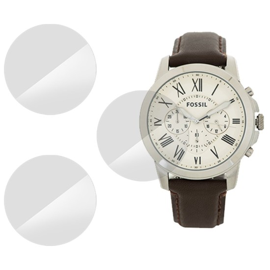 Set 3 folii SILKASE Fossil FS4735, silicon, regenerabil, Full-display (SILKASE, Folie Silicon Smartwatch) by www.silkase.ro SILKASE Set 3 Folii Silicon Regenerabil Full-display Fossil FS4735 (39mm), Lucios (Folie Silicon Smartwatch, W0435) by www.silkase.ro
