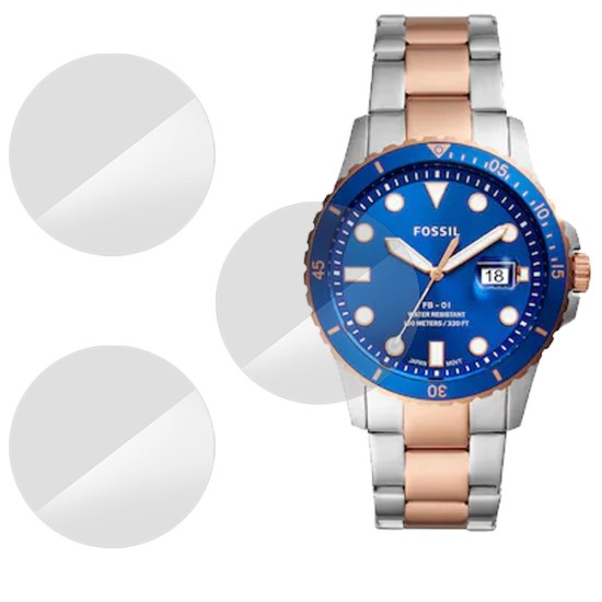 Set 3 folii SILKASE Fossil FS5654, silicon, regenerabil, Full-display (SILKASE, Folie Silicon Smartwatch) by www.silkase.ro SILKASE Set 3 Folii Silicon Regenerabil Full-display Fossil FS5654 (36mm), Lucios (Folie Silicon Smartwatch, W0438) by www.silkase.ro