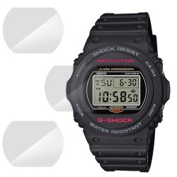 SILKASE Set 3 Folii Silicon Regenerabil Full-display Casio DW-5750E-1, Lucios