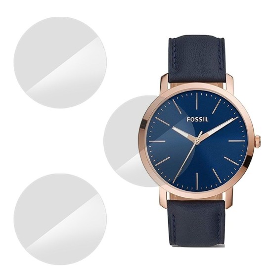 SILKASE Set 3 Folii Silicon Regenerabil Full-display Fossil BQ2424 (39mm), Lucios (Folie Silicon Smartwatch, W0454) by www.silkase.ro