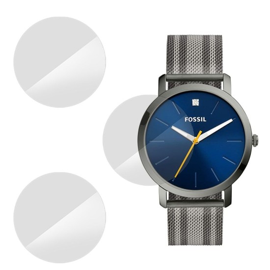 Set 3 folii SILKASE Fossil BQ2463, silicon, regenerabil, Full-display (SILKASE, Folie Silicon Smartwatch) by www.silkase.ro SILKASE Set 3 Folii Silicon Regenerabil Full-display Fossil BQ2463 (39mm), Lucios (Folie Silicon Smartwatch, W0456) by www.silkase.ro
