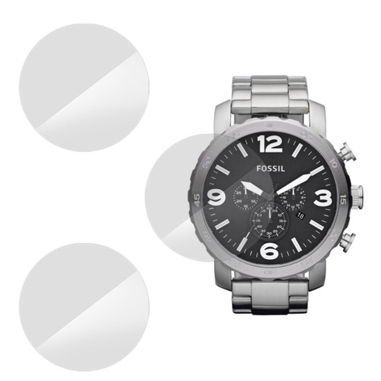 Set 3 folii SILKASE Fossil JR1353, silicon, regenerabil, Full-display (SILKASE, Folie Silicon Smartwatch) by www.silkase.ro SILKASE Set 3 Folii Silicon Regenerabil Full-display Fossil JR1353 (39mm), Lucios (Folie Silicon Smartwatch, W0469) by www.silkase.ro