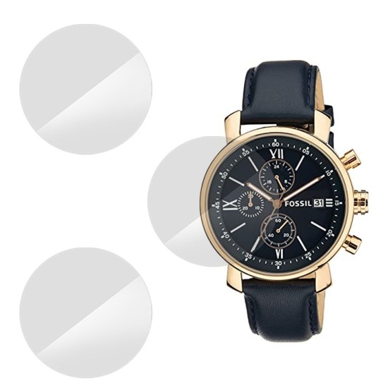 Set 3 folii SILKASE Fossil BQ1704, silicon, regenerabil, Full-display (SILKASE, Folie Silicon Smartwatch) by www.silkase.ro SILKASE Set 3 Folii Silicon Regenerabil Full-display Fossil BQ1704 (39mm), Lucios (Folie Silicon Smartwatch, W0482) by www.silkase.ro