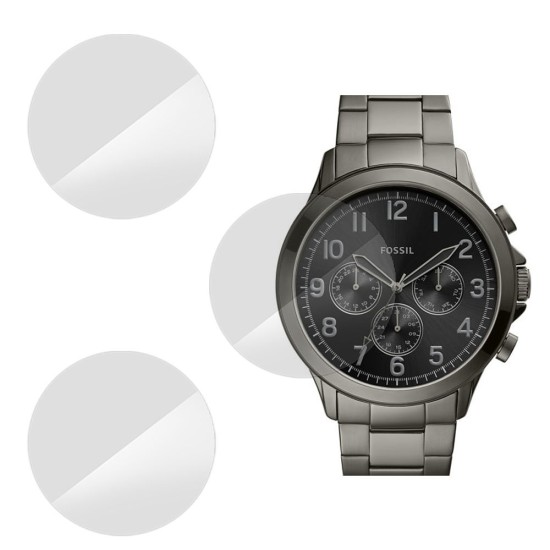 Set 3 folii SILKASE Fossil BQ2539, silicon, regenerabil, Full-display (SILKASE, Folie Silicon Smartwatch) by www.silkase.ro SILKASE Set 3 Folii Silicon Regenerabil Full-display Fossil BQ2539 (39mm), Lucios (Folie Silicon Smartwatch, W0500) by www.silkase.ro
