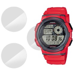 SILKASE Set 3 Folii Silicon Regenerabil Full-display Casio AE-1000W-1A, Lucios SILKASE Set 3 Folii Silicon Regenerabil Full-display Casio AE-1000W-1A, Lucios