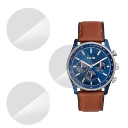 SILKASE Set 3 Folii Silicon Regenerabil Full-display Fossil BQ2512 (39mm), Lucios