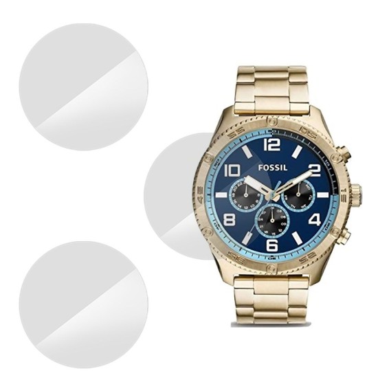 Set 3 folii SILKASE Fossil BQ2531, silicon, regenerabil, Full-display (SILKASE, Folie Silicon Smartwatch) by www.silkase.ro SILKASE Set 3 Folii Silicon Regenerabil Full-display Fossil BQ2531 (39mm), Lucios (Folie Silicon Smartwatch, W0519) by www.silkase.ro