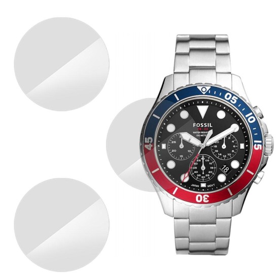 SILKASE Set 3 Folii Silicon Regenerabil Full-display Fossil FS5767 (39mm), Lucios (Folie Silicon Smartwatch, W0524) by www.silkase.ro