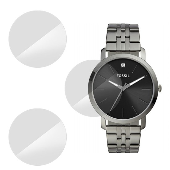 Set 3 folii SILKASE Fossil BQ2419, silicon, regenerabil, Full-display (SILKASE, Folie Silicon Smartwatch) by www.silkase.ro SILKASE Set 3 Folii Silicon Regenerabil Full-display Fossil BQ2419 (39mm), Lucios (Folie Silicon Smartwatch, W0526) by www.silkase.ro