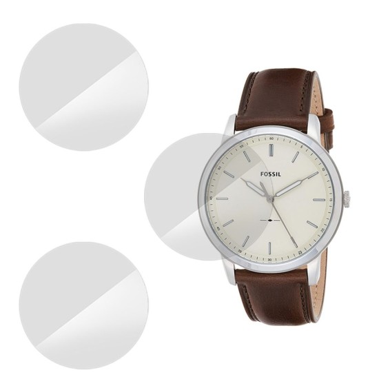 Set 3 folii SILKASE Fossil FS5439, silicon, regenerabil, Full-display (SILKASE, Folie Silicon Smartwatch) by www.silkase.ro SILKASE Set 3 Folii Silicon Regenerabil Full-display Fossil FS5439 (39mm), Lucios (Folie Silicon Smartwatch, W0562) by www.silkase.ro