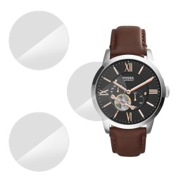 SILKASE Set 3 Folii Silicon Regenerabil Full-display Fossil ME3061 (39mm), Lucios