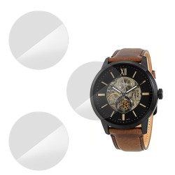 SILKASE Set 3 Folii Silicon Regenerabil Full-display Fossil ME3155 (39mm), Lucios