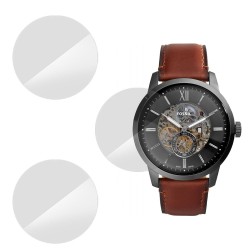 SILKASE Set 3 Folii Silicon Regenerabil Full-display Fossil ME3181 (39mm), Lucios