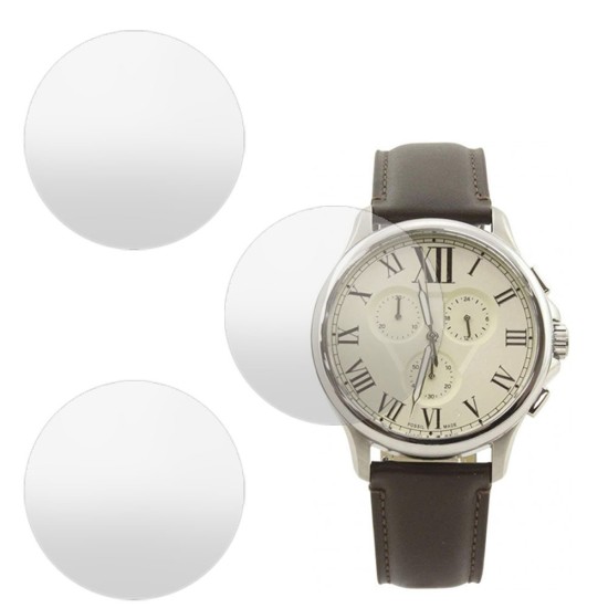 SILKASE Set 3 Folii Silicon Regenerabil Full-display Fossil FS5638 (39mm), Mat (Folie silicon smartwatch mate, W0641) by www.silkase.ro
