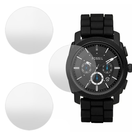 Set 3 folii mate SILKASE Fossil FS4487, silicon, regenerabil, Full-display (SILKASE, Folie silicon smartwatch mate) by www.silkase.ro SILKASE Set 3 Folii Silicon Regenerabil Full-display Fossil FS4487 (39mm), Mat (Folie silicon smartwatch mate, W0644) by www.silkase.ro
