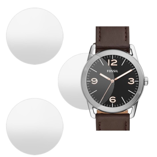 Set 3 folii mate SILKASE Fossil BQ2465SET, silicon, regenerabil, Full-display (SILKASE, Folie silicon smartwatch mate) by www.silkase.ro SILKASE Set 3 Folii Silicon Regenerabil Full-display Fossil BQ2465SET (39mm), Mat (Folie silicon smartwatch mate, W0657) by www.silkase.ro