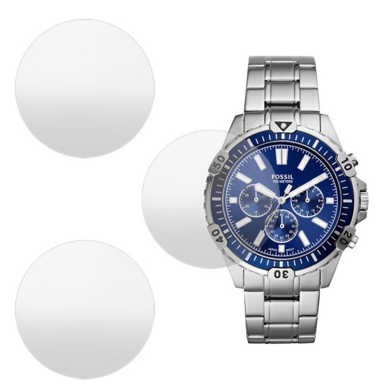 SILKASE Set 3 Folii Silicon Regenerabil Full-display Fossil FS5623 (39mm), Mat (Folie silicon smartwatch mate, W0660) by www.silkase.ro