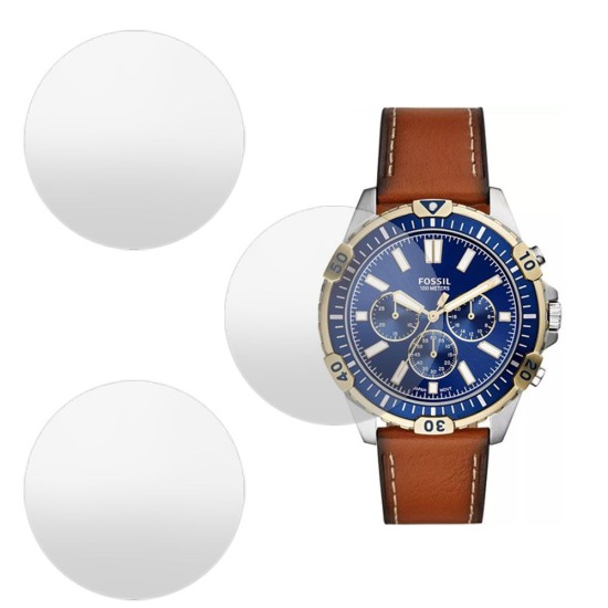 SILKASE Set 3 Folii Silicon Regenerabil Full-display Fossil FS5625 (39mm), Mat (Folie silicon smartwatch mate, W0661) by www.silkase.ro