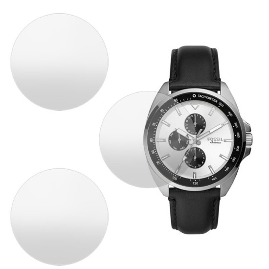 Set 3 folii mate SILKASE Fossil BQ2556, silicon, regenerabil, Full-display (SILKASE, Folie silicon smartwatch mate) by www.silkase.ro SILKASE Set 3 Folii Silicon Regenerabil Full-display Fossil BQ2556 (39mm), Mat (Folie silicon smartwatch mate, W0663) by www.silkase.ro